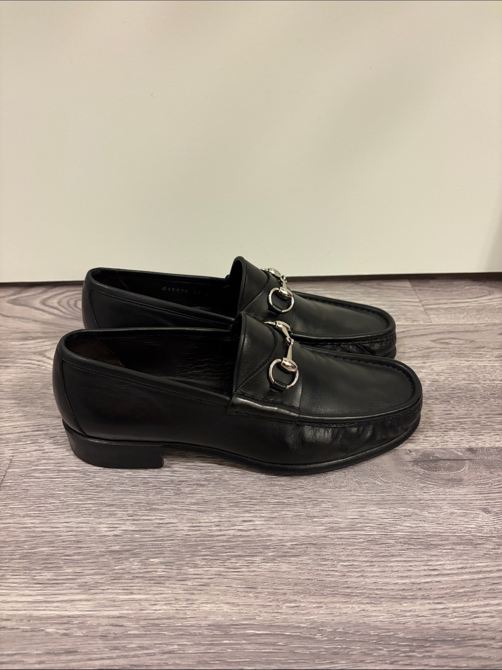 Gucci 1953 Horsebit Leather Black Loafers